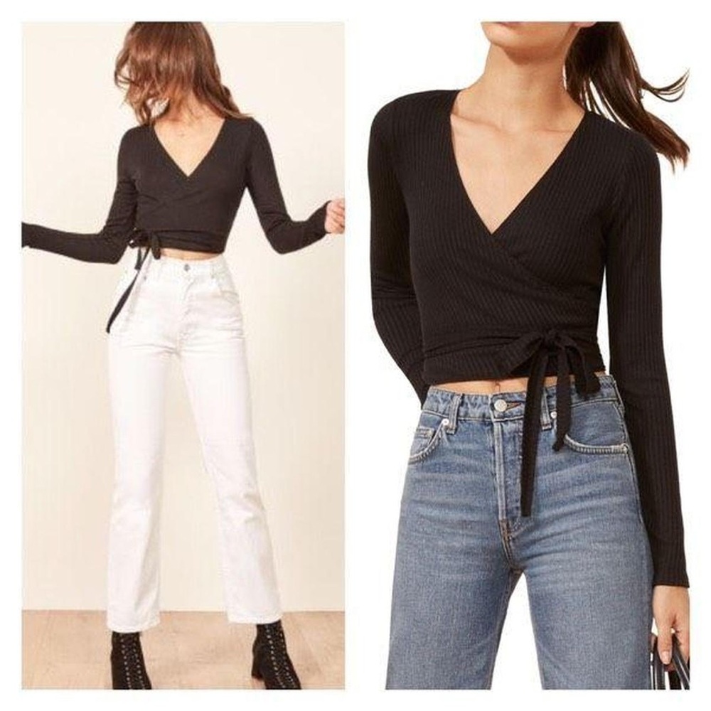 Reformation Petalo Top